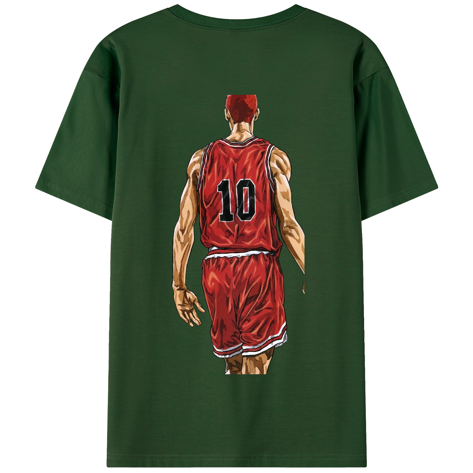 SLAM DUNK／スラムダンク 綿100％半袖Tシャツ（背面プリント）
